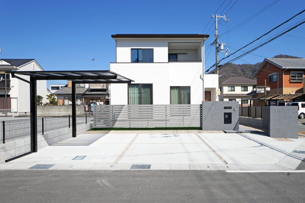 姫路市の外構・エクステリア・造園工事施工例　完成写真　にわいろSTYLE　株式会社庭彩