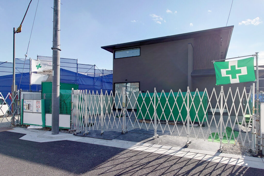姫路市の外構・エクステリア・造園工事施工例　施工前の写真　にわいろSTYLE　株式会社庭彩