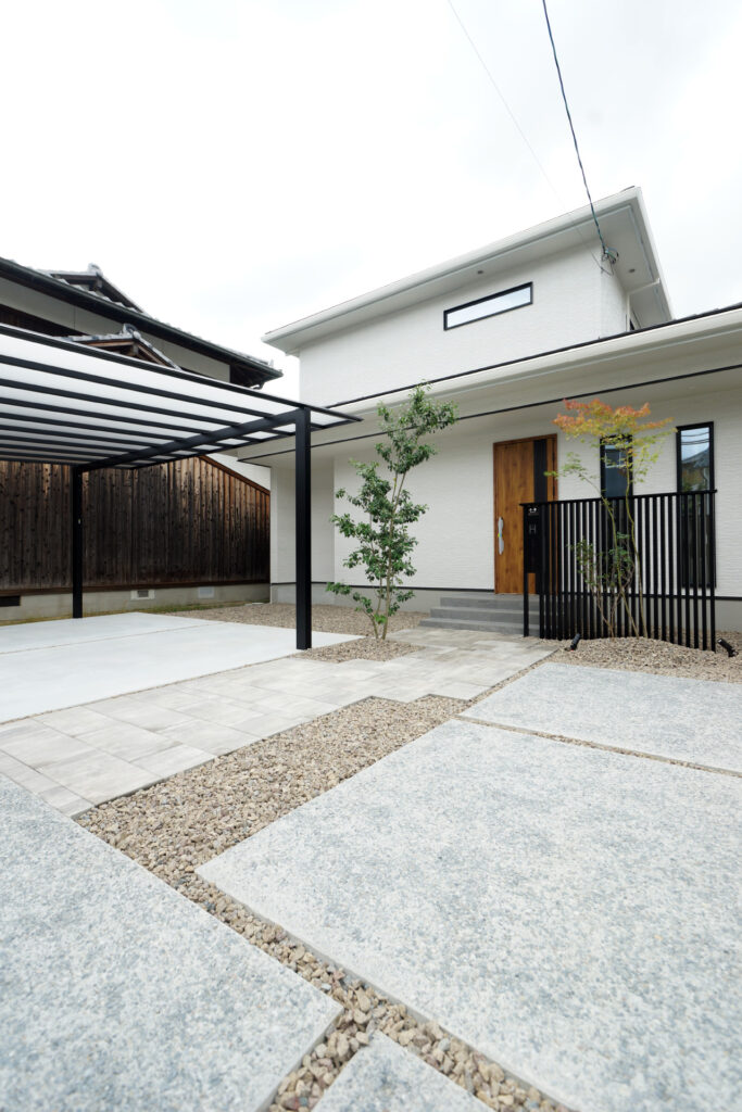 姫路市の外構・エクステリア・造園工事施工例 完成写真 にわいろSTYLE 株式会社庭彩