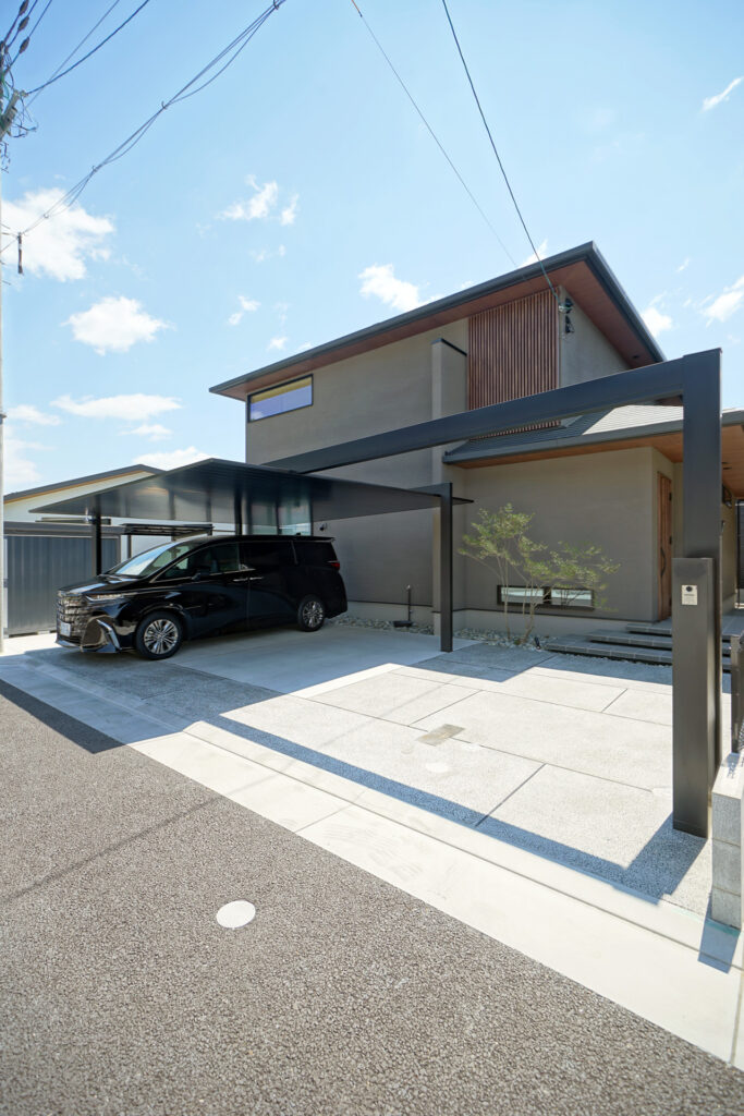 姫路市の外構・エクステリア・造園工事施工例　完成写真　にわいろSTYLE　株式会社庭彩