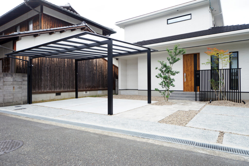 姫路市の外構・エクステリア・造園工事施工例 完成写真 にわいろSTYLE 株式会社庭彩