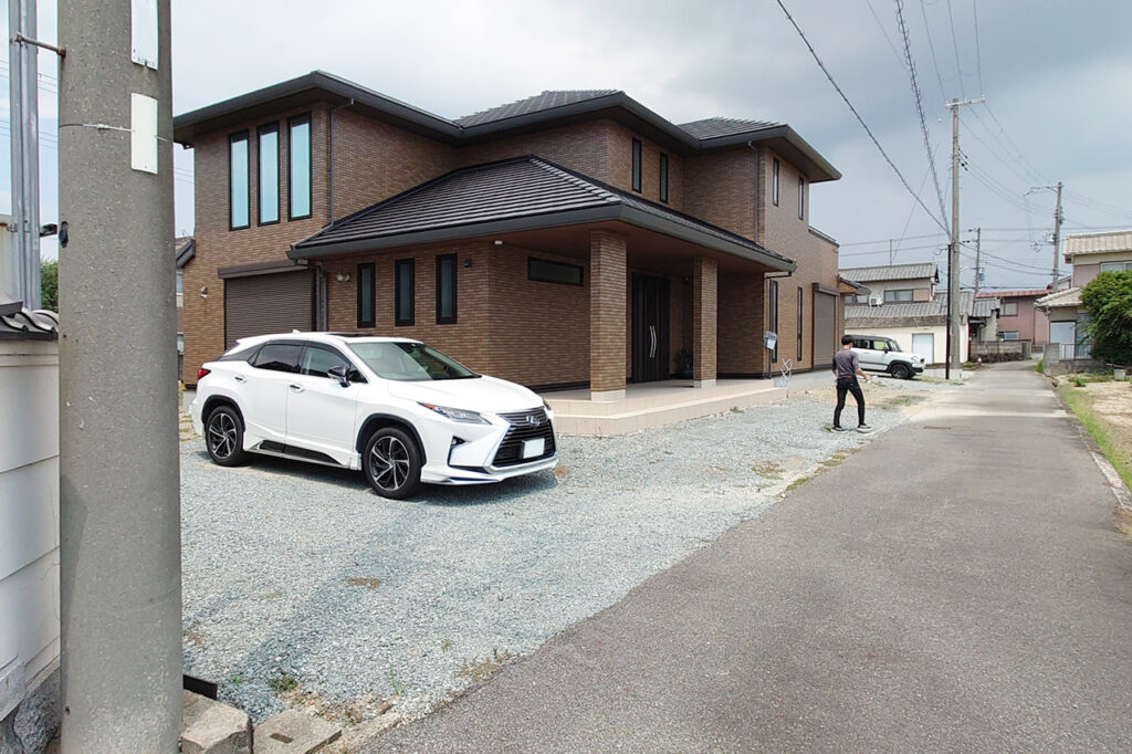 姫路市の外構・エクステリア・造園工事施工例 工事前の写真 にわいろSTYLE 株式会社庭彩
