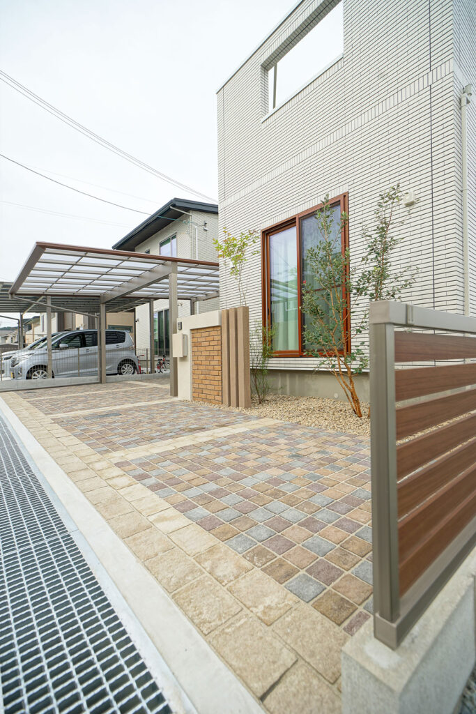 姫路市の外構・エクステリア・造園工事施工例 完成写真 にわいろSTYLE 株式会社庭彩