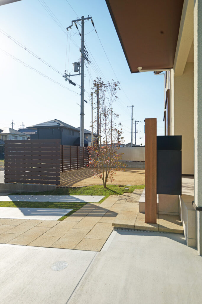姫路市の外構・エクステリア・造園工事施工例　完成写真　にわいろSTYLE　株式会社庭彩