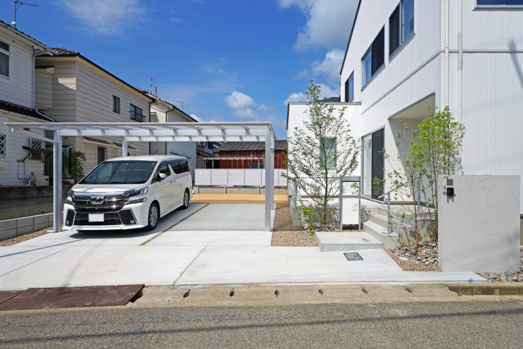 姫路市の外構・エクステリア・造園工事施工例　完成写真　にわいろSTYLE　株式会社庭彩