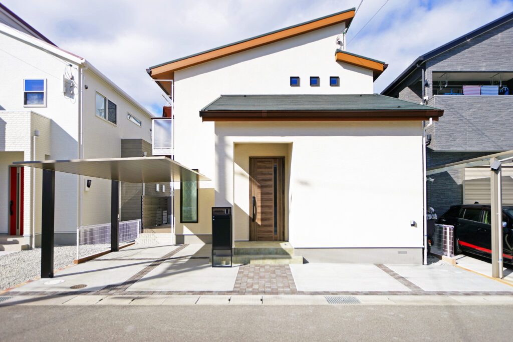 姫路市の外構・エクステリア・造園工事施工例　完成写真　にわいろSTYLE　株式会社庭彩